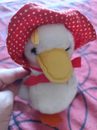 4 Peluches: Conejo, Gato, Ratón, Pato