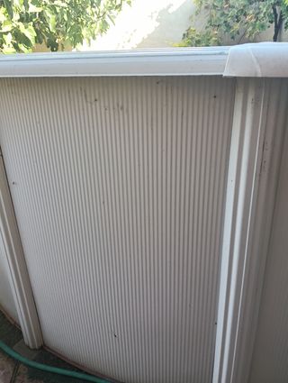 Piscina desmontable beige