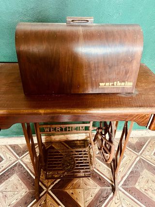 Máquina coser Wertheim vintage
