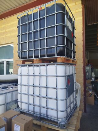 Bidón 1.000L jaula 30 depositos en stock oferta