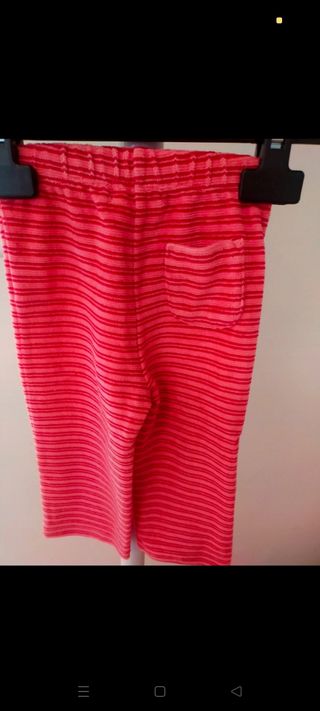 Leggins niña rosa - M (9-12 meses)