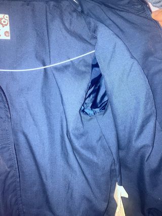 Cazadora azul bomber