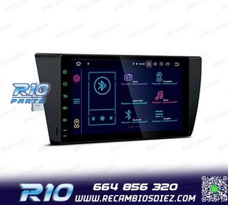 RADIO GPS ANDROID 14 PARA BMW E90 E91 E92 E93 PANTALLA 9" TA