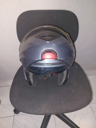Casco moto grafiti modular.