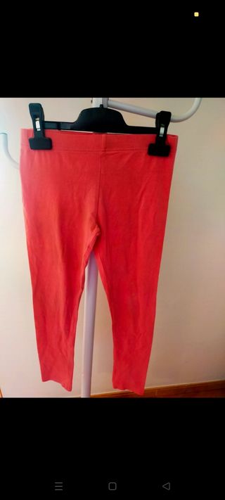 Leggins niña coral 10 años