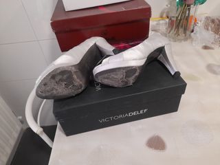 Zapatos plata fiesta