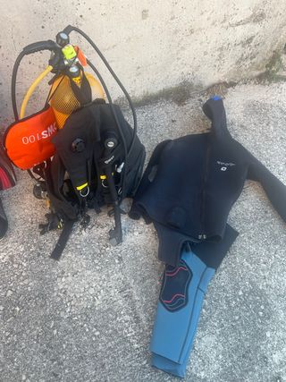 Equipo buceo completo