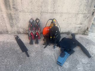 Equipo buceo completo