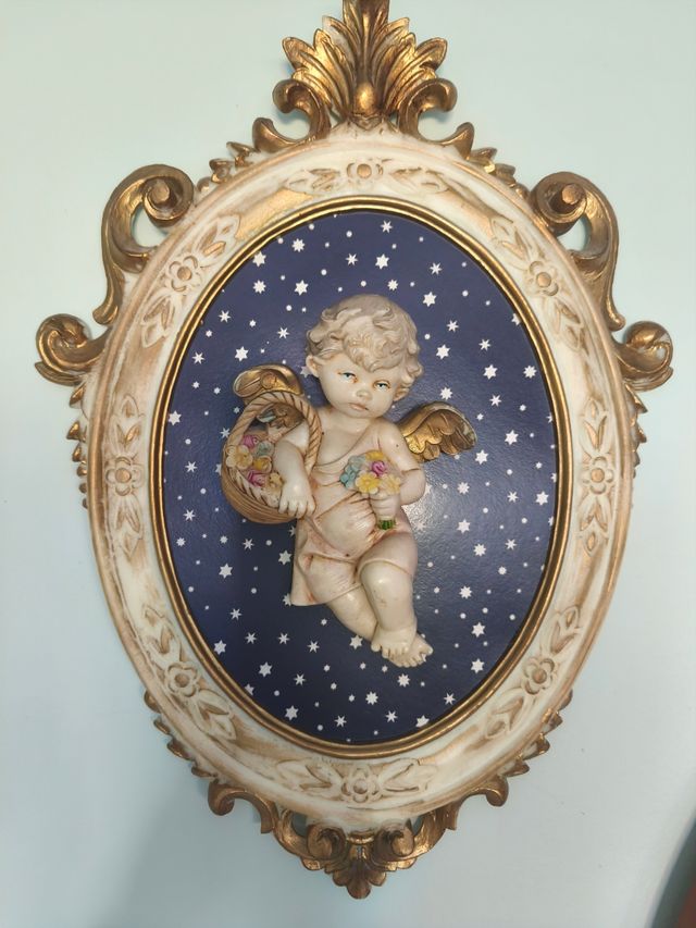 2 dipinti vintage di Little Angel