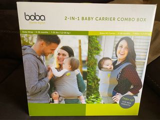 Boba 2x1: portabebés + fular