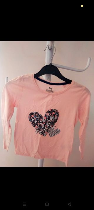 Camiseta niña Lupilu 4-6 años