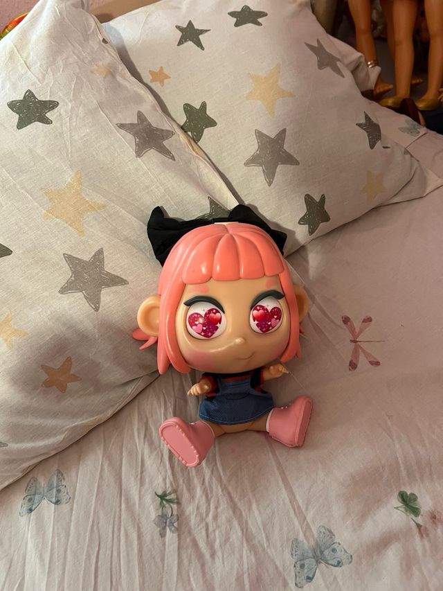 2 Muñecas Trotties + coche y accesorios