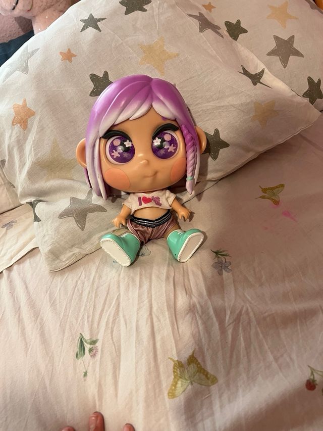 2 Muñecas Trotties + coche y accesorios