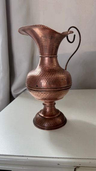 Jarra cobre antigua