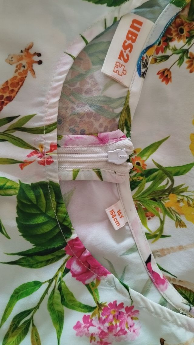 USB2 Mono Corto Flores T 14