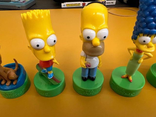 Simpson: 6 statue figure collezionabili