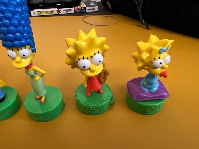 Simpson: 6 statue figure collezionabili