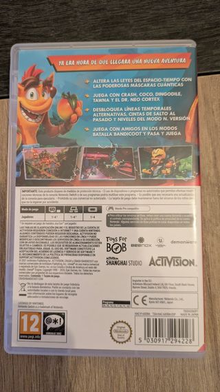 Crash Bandicoot 4 NS (Nintendo Switch)