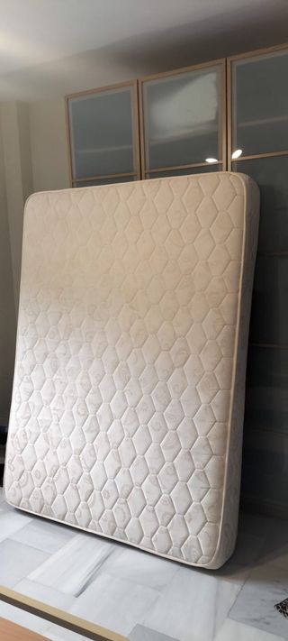 Somier de láminas 135cm y colchón