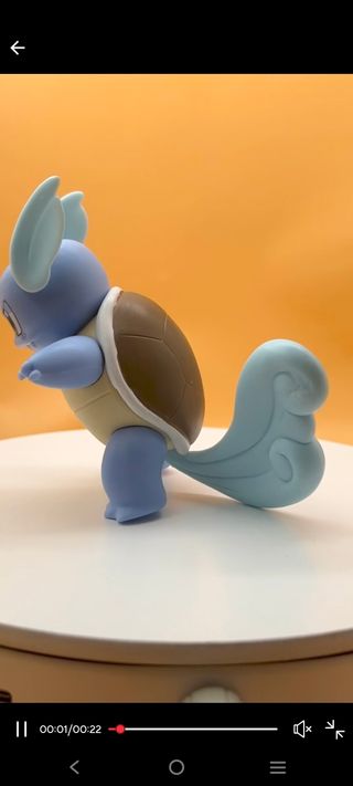 Figura Wartortle Pokémon - 10cm