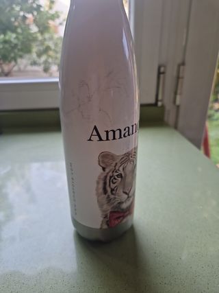 Botella de agua en acero inoxidable