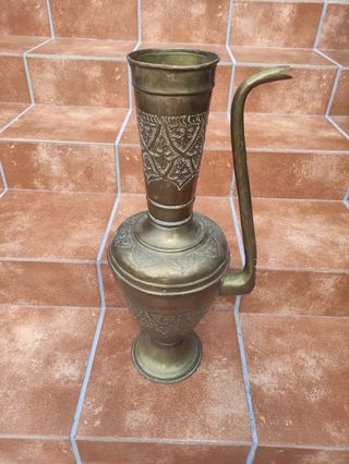 Jarrón latón antiguo - Decorativo