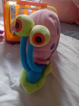 Peluche Don Cangrejo y Gary de Bob Esponja. 5 cada