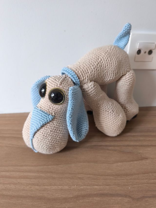 Adorable Perro de Crochet