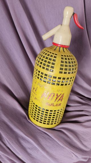 Sifón refrescos Noya Igualada vintage