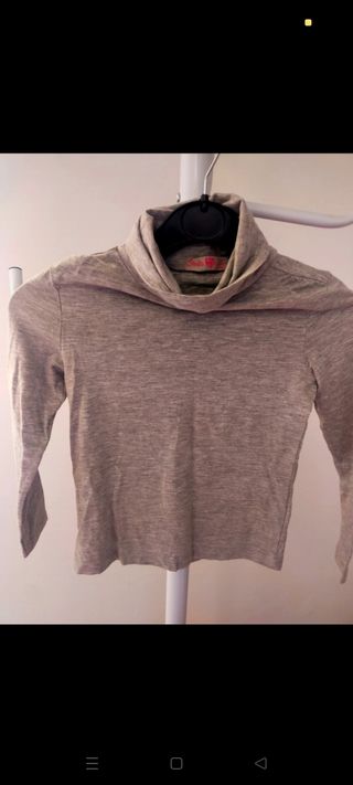 Cuello vuelto niña 4-5 años