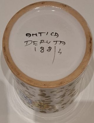 Vaso Zucchero Antica Deruta Vintage
