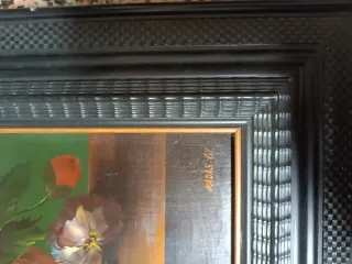 2 Cuadros Flores Antiguos