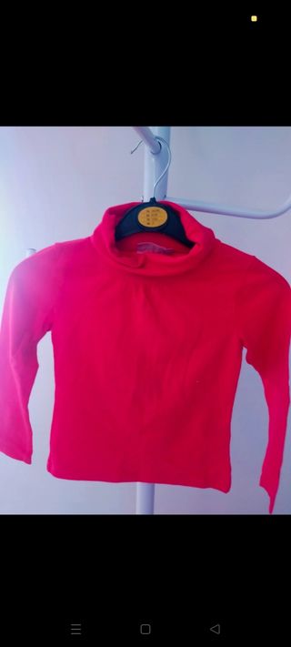 Cuello vuelto niña 4-5 años