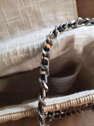 Bolso rafia Zara beige