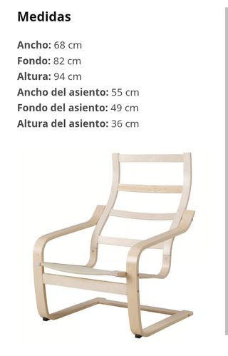 Sillón POANG Ikea
