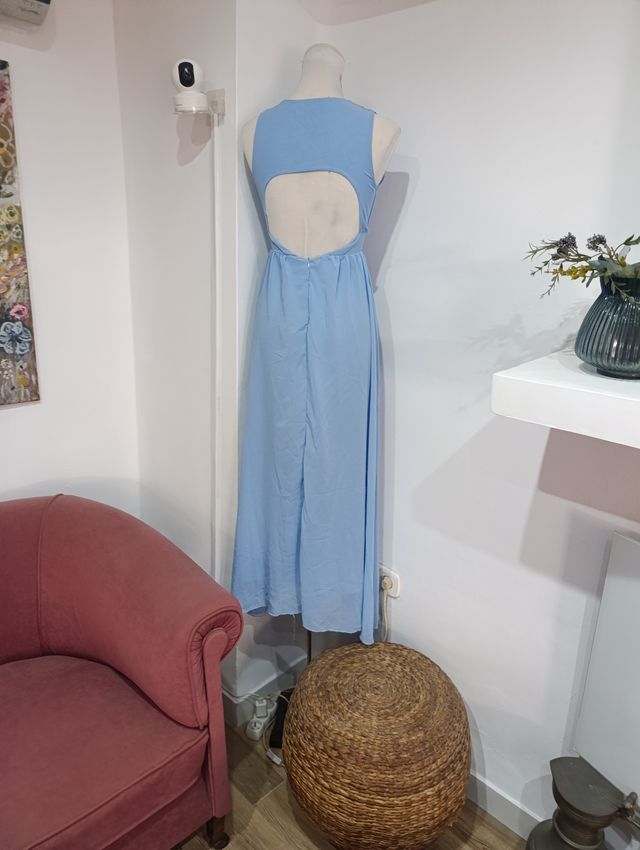 Vestido largo azul - Casual