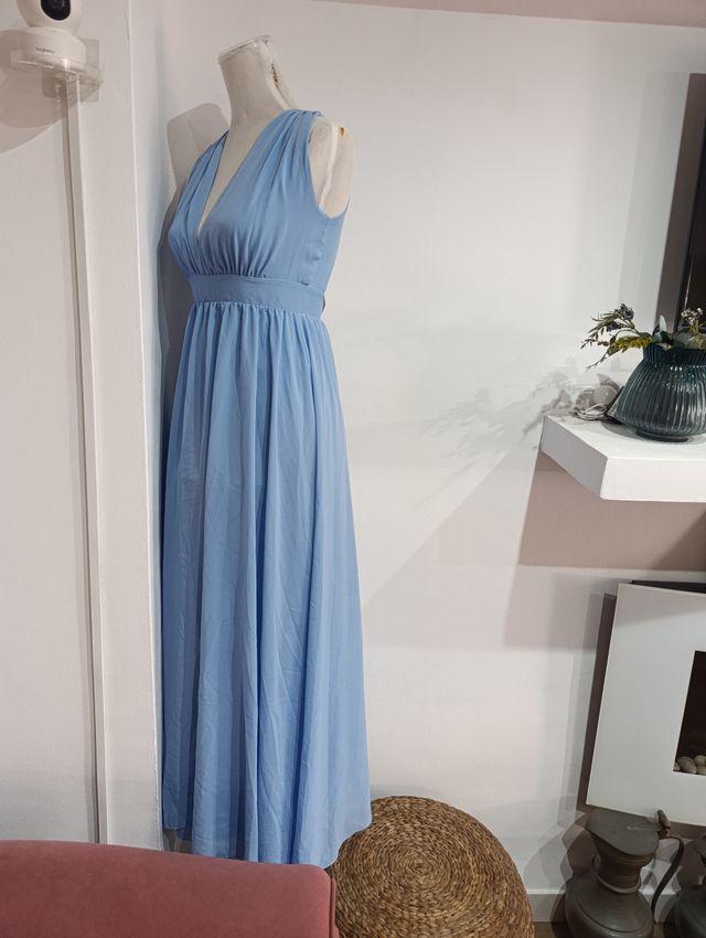 Vestido largo azul - Casual