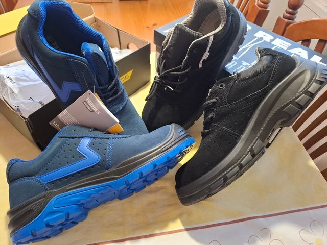 Calzado seguridad T44 laboral. Nuevos.Paredes/King