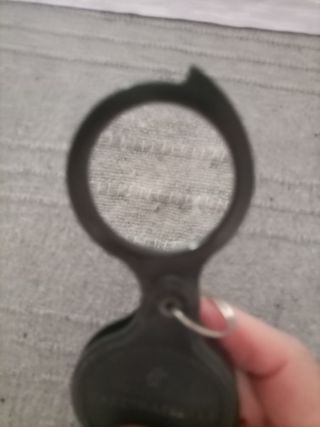 Lente ingrand. 2.5x vintage