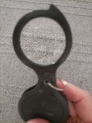 Lente ingrand. 2.5x vintage