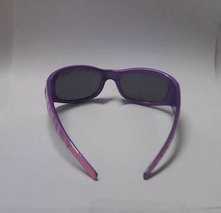 Gafas infantiles rosas y moradas