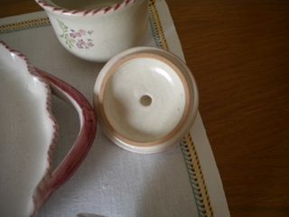 SET CAFFE’ X 2, DIPINTO A MANO+ZUCCHERIERA+VASSOIO
