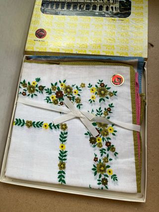 Fazzoletti vintage floreali