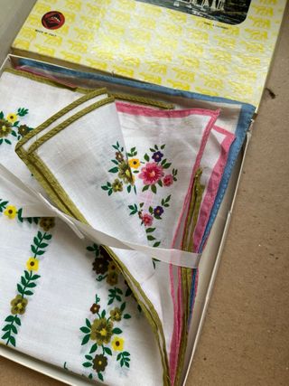 Fazzoletti vintage floreali
