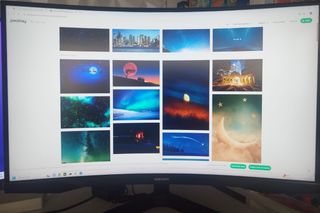 Monitor 27 pulgadas curvo