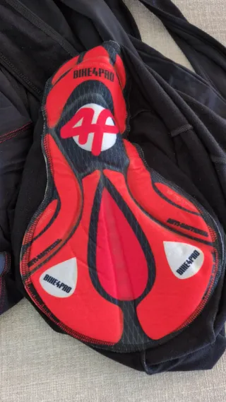 Culottes ciclismo largos XL - 2uds