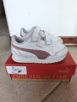 Scarpe Puma Bambina Glitter Rosa 24