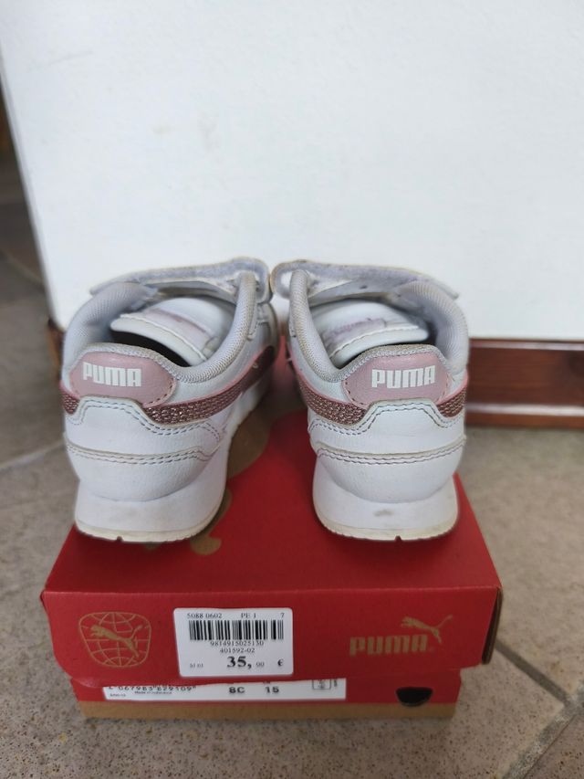 Scarpe Puma Bambina Glitter Rosa 24