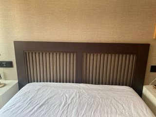 Cabecero cama 150cm - Madera wengue
