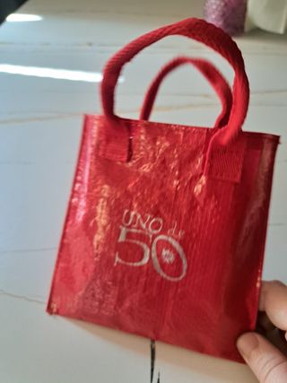 Pulsera rígida Uno de 50 | Plata rosa